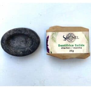 Dentifrice solide charbon menthe 35g